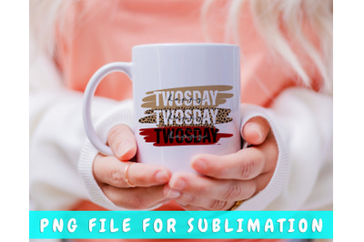 Happy Twosday PNG File For Sublimation