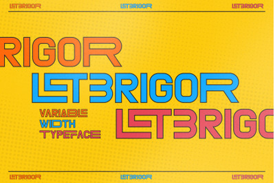 LETBRIGOR Typeface