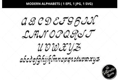 Modern alphabets&2C; decorative alphabets svg&2C; monogram alphabet svg