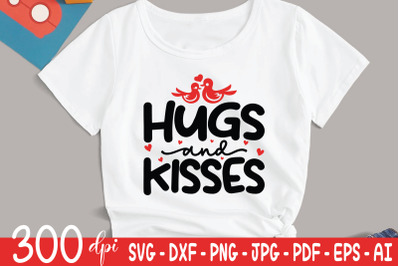 Hugs And Kisses | Valentine Day SVG