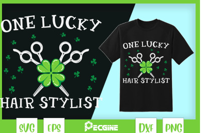 Patricks Day One Lucky Hair Stylist