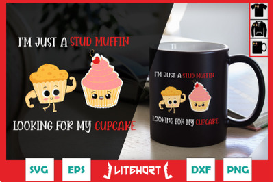 Just A Stud Muffin looking for cupcake