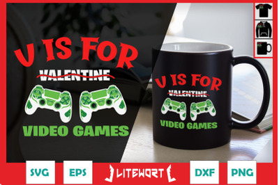 Video Games Valentine Day For Kids Boy