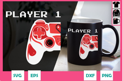 Couple Valentine Gamer Player 1