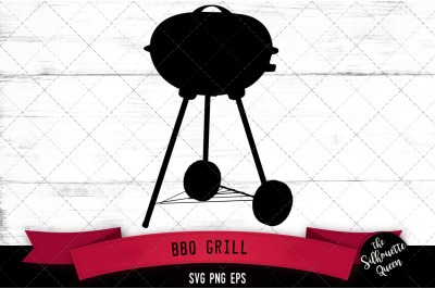 BBQ Grill Silhouette Vector