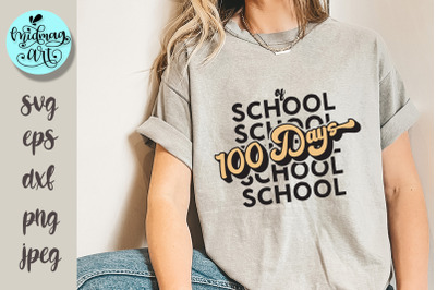 100 days of school svg, back to school svg