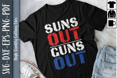 4th Of July Funny Design Sun Out