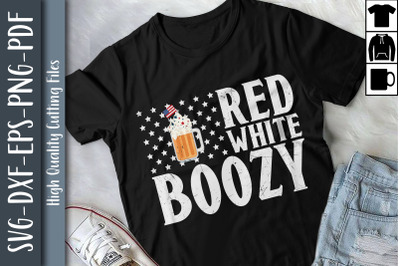 Independence Day Red White And Boozy