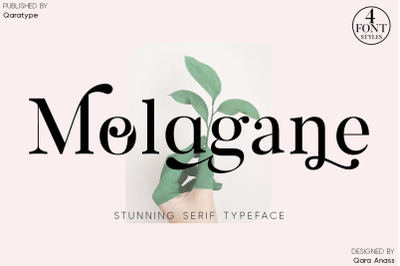 Molagane | Fancy Serif Typeface