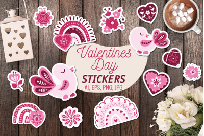 Valentines Day - Printable Stickers for Cricut
