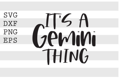 Its a gemini thing SVG