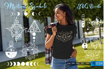 Mystical Symbols SVG Bundle, Witch magic SVG, Celestial SVG