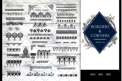 Vintage Baroque -10 Ornamental border Vector