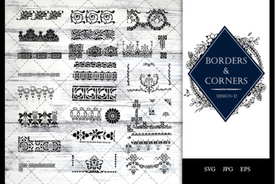 Vintage Baroque -12 Ornamental border Vector