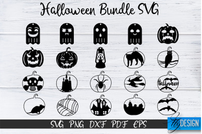 Halloween SVG Bundle. Pumpkin SVG. Halloween Garland SVG