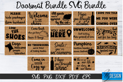 Doormat Bundle SVG. Welcome SVG. DIY Doormat. Farmhouse v.1