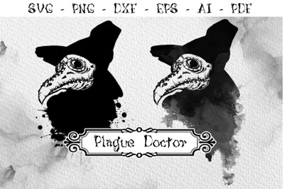 Plague doctor SVG, plague doctor clipart