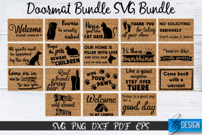 Doormat Bundle SVG. Welcome SVG. DIY Doormat. Farmhouse v.2