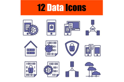 Data Icon Set