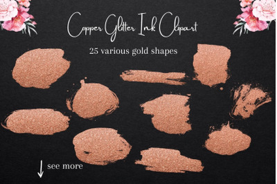 Copper Ink Design Elements