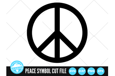 Peace Sign SVG | Peace Symbol Cut File | Peace Logo SVG