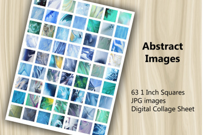 Digital Collage Sheet - Abstracts