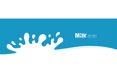 Milk splash background. Dairy product, farm cream yogurt or milkshake.