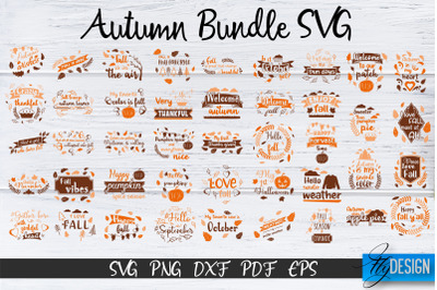 Fall SVG Bundle. Autumn Bundle svg. Fall quotes Designs