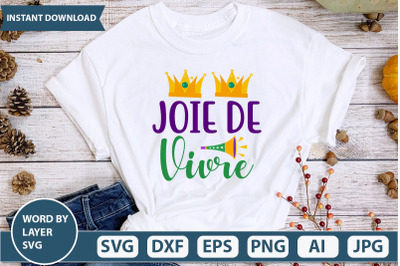 Joie De Vivre SVG cut file