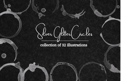 Silver Stains Clipart Collection