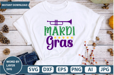 Mardi Gras SVG cut file