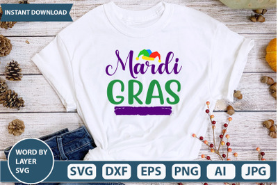 Mardi Gras SVG cut file