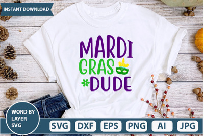 Mardi Gras Dude SVG cut file