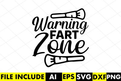 warning fart zone