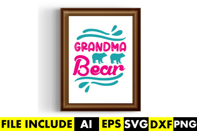 grandma bear=3