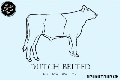 Dutch Belted Vector