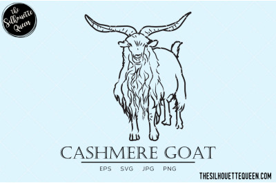 Cashmere Goat Vector