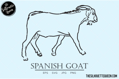 Spanish Goat Vector