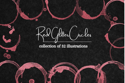 Red Stains Clipart Collection