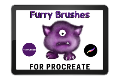 Procreate Furry Brushes X 46!