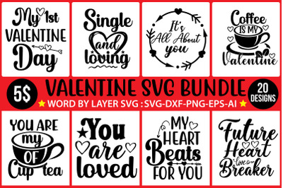 VALENTINE SVG BUNDLE