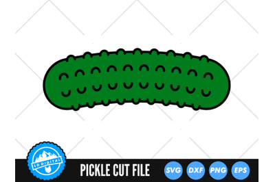 Pickle SVG | Dill Pickle Cut File | Pickled Cucumber SVG