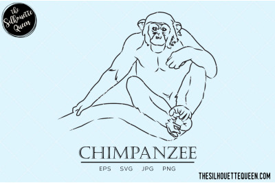 Chimpanzee Vector