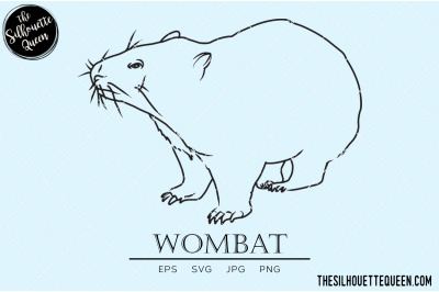 Wombat Vector