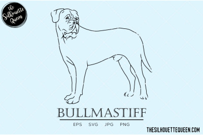 Bullmastiff Sketch