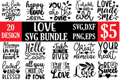 love svg bundle