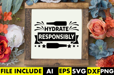 Hydrate responsibly