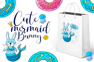 Cute mermaid bunny &amp; More