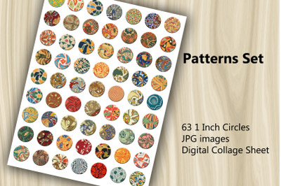 Digital Collage Sheet - Patterns