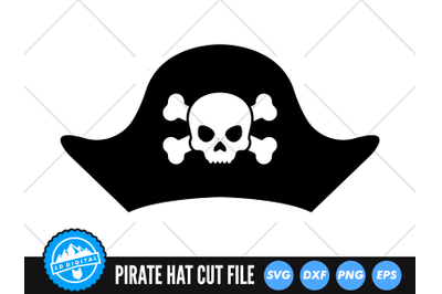 Pirate Hat SVG | Pirate Cut File | Pirate Birthday SVG